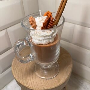 Maple Milk Latte candle